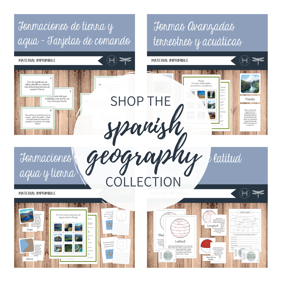 Spanish Geography Materials