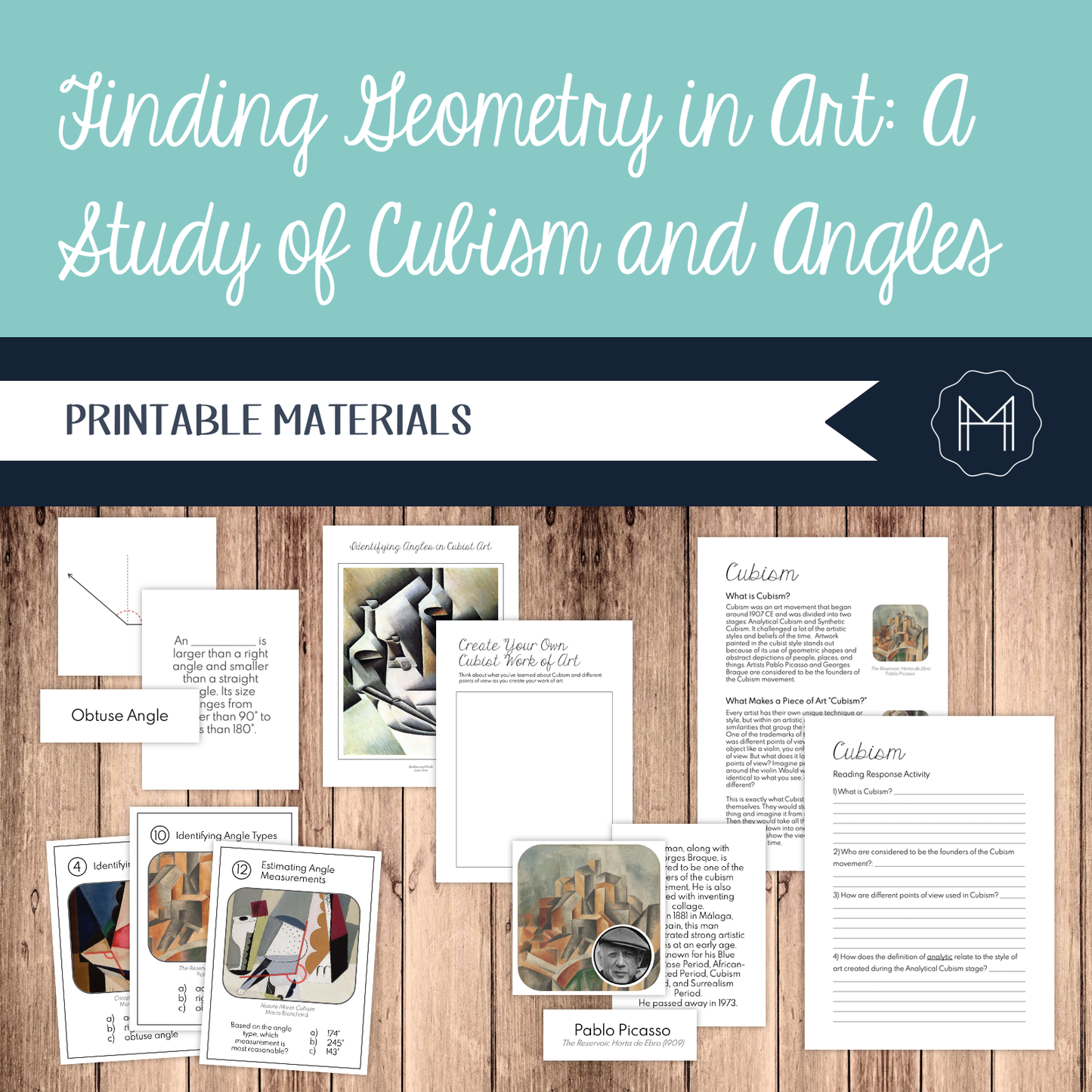 Finding Geometry in Art: A Study of Cubism