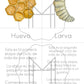 Español - Tarjetas abejas mieleras - Edades 5-8