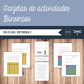 Tarjetas de actividades Binomios