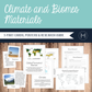 Climate and Biome 3-Part Cards, Posters, and Research Guide