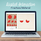 Digital Interactive Montessori Style Fractions Material - Distance Learning