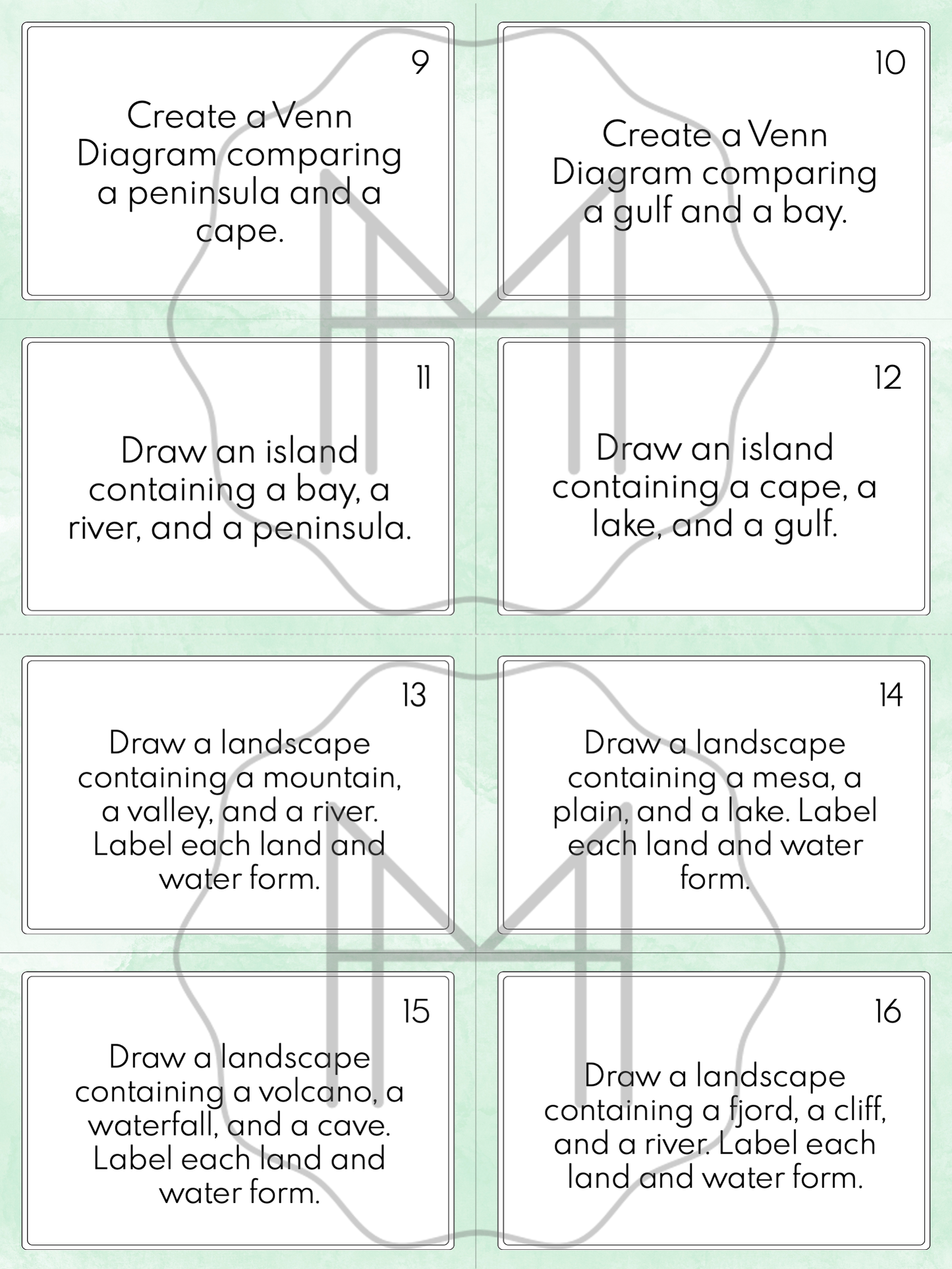 Basic and Advanced Land and Water Form Bundle