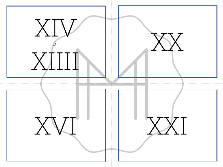 Roman Numerals Matching Activity and Task Cards