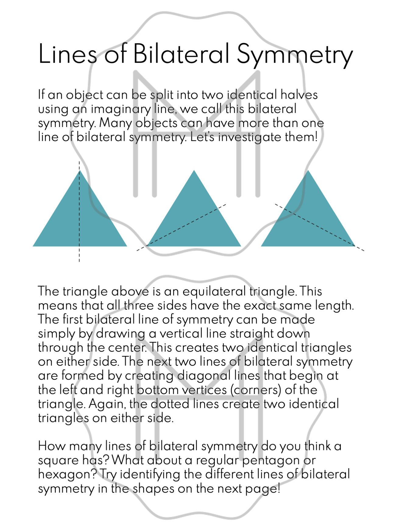 Finding Symmetry in Nature