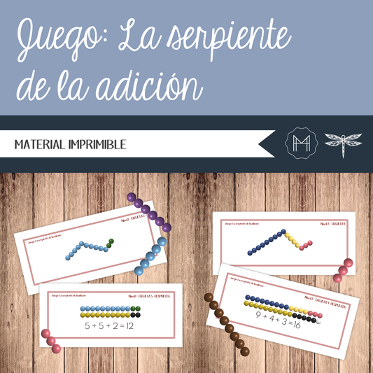 Juego: La serpiente de la adición