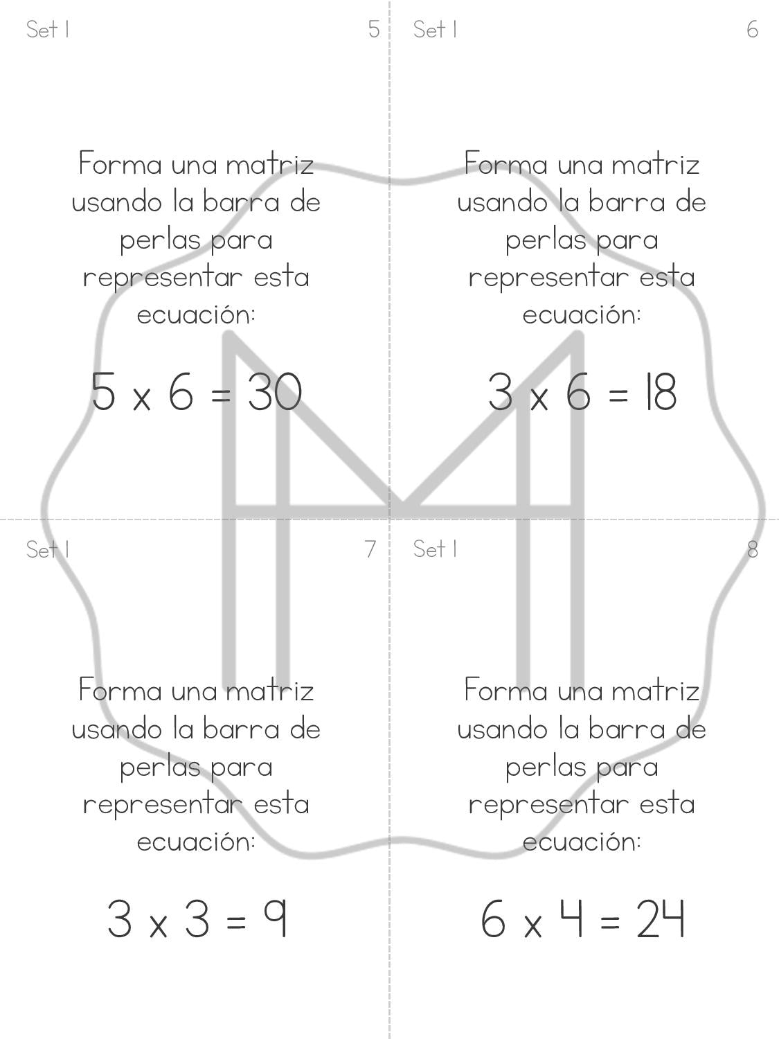 Español - Comparación multiplicativa